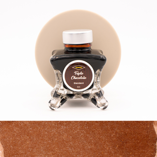 Diamine Inkvent Triple Chocolate Ink Bottle 50 ml Blue Edition