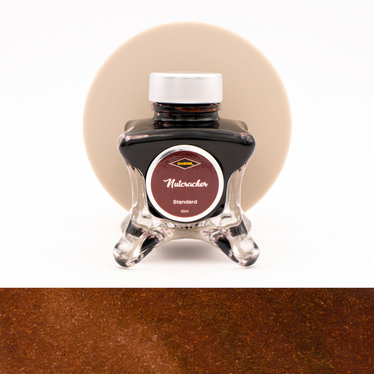 Diamine Inkvent Nutcracker Ink Bottle 50 ml Blue Edition