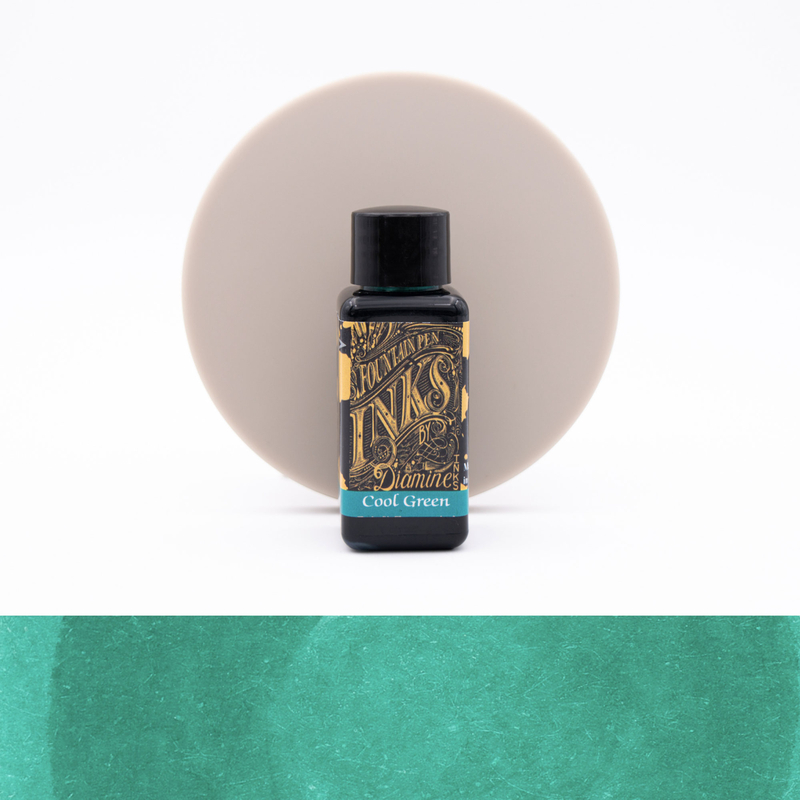Diamine Cool Green Ink Bottle 30 ml