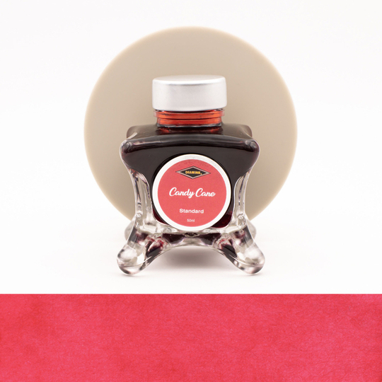 Diamine Inkvent Candy Cane Ink Bottle 50 ml Blue Edition
