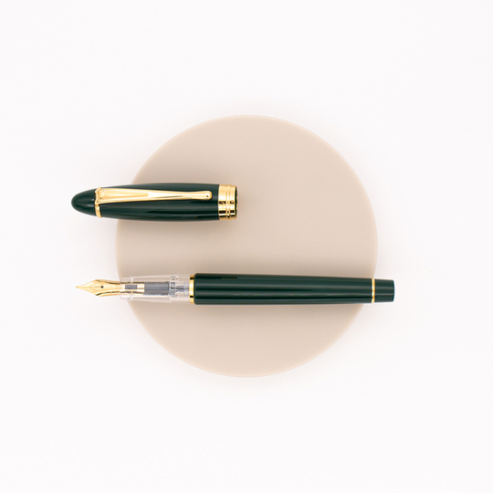 Aurora Ipsilon Demo Colors Fountain Pen Green & Gold