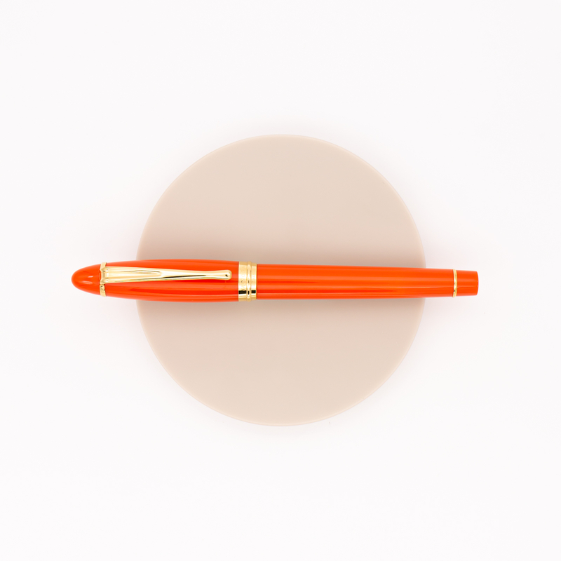 Aurora Ipsilon Demo Colors Penna Stilografica Arancione & Oro