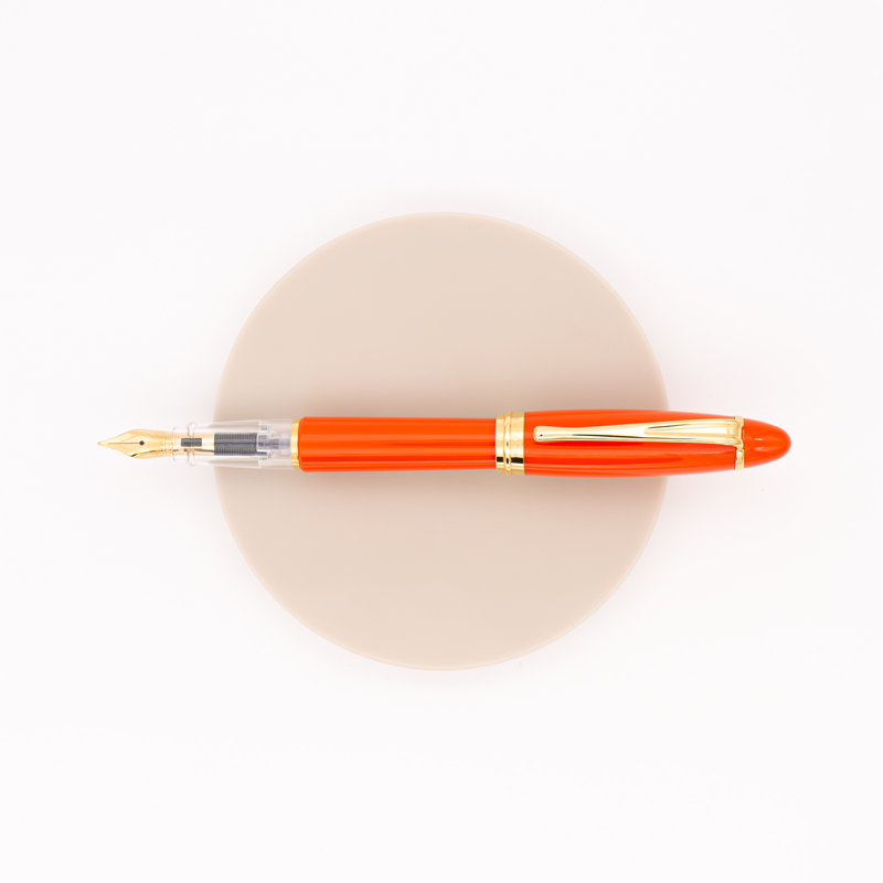 Aurora Ipsilon Demo Colors Penna Stilografica Arancione & Oro