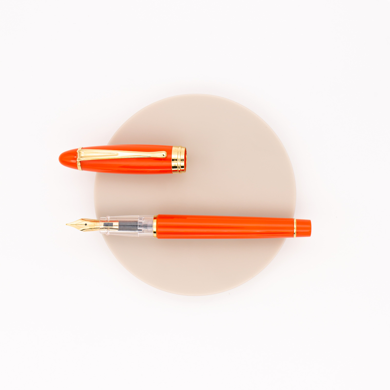 Aurora Ipsilon Demo Colors Penna Stilografica Arancione & Oro
