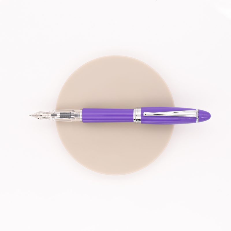 Aurora Ipsilon Demo Colors Fountain Pen Purple & Rhodium