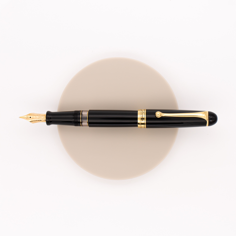 Aurora 88 Big Fountain Pen Black & Gold