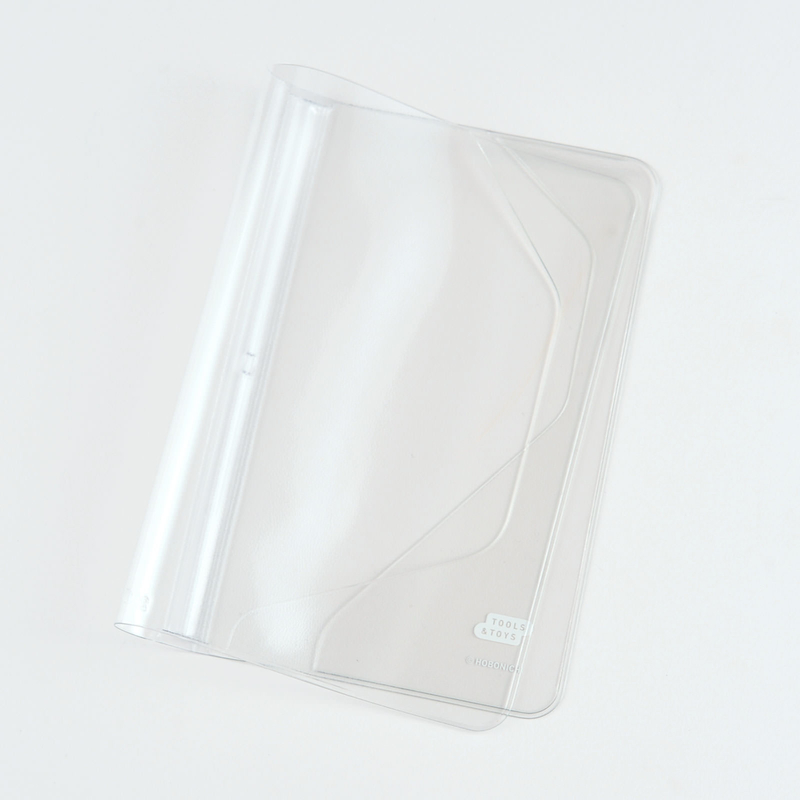 Hobonichi Cover on Cover for A6 Size Clear
