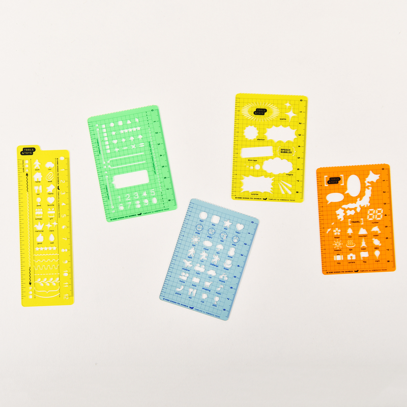 Hobonichi Stencil Speech Bubbles