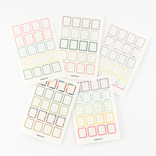 Hobonichi Frame Stickers Adesivi per Agende