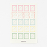 Hobonichi Frame Stickers