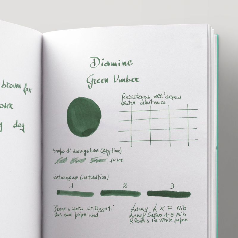 Diamine Green Umber Ink Bottle 30 ml
