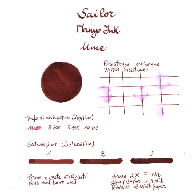 Sailor Manyo Ume Inchiostro 50 ml