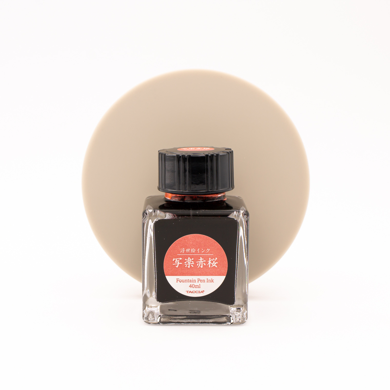 Taccia Ukiyo-e Sharaku Akasakura Ink Bottle 40 ml