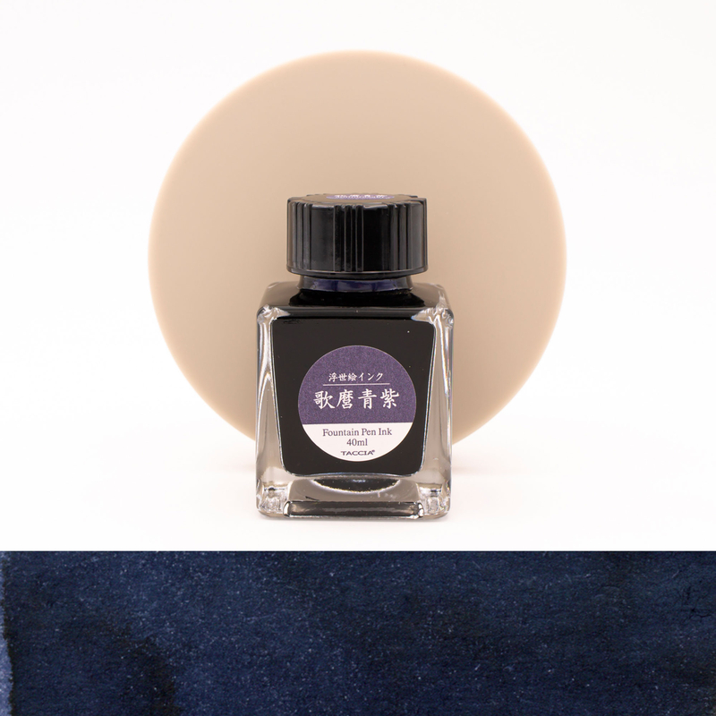 Taccia Ukiyo-e Utamaro Aomurasaki Inchiostro 40 ml