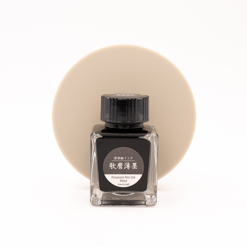 Taccia Ukiyo-e Utamaro Usuzumi Ink Bottle 40 ml