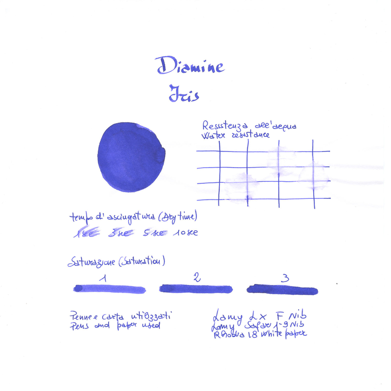Diamine Flower Iris Ink Bottle 30 ml
