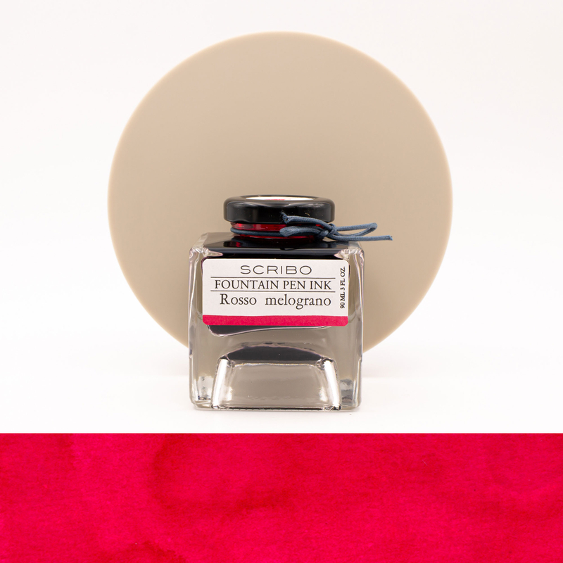 Scribo Rosso Melograno Ink Bottle 90 ml