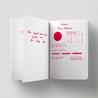 Scribo Rosso Melograno Ink Bottle 90 ml