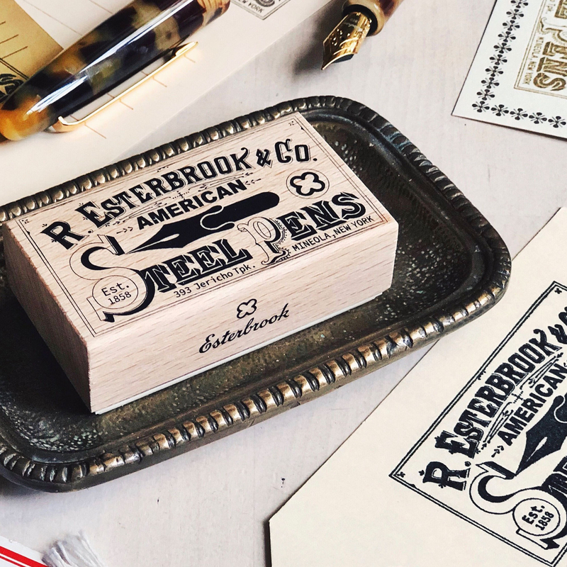 Esterbrook Vintage Inspired Rubber Stamp