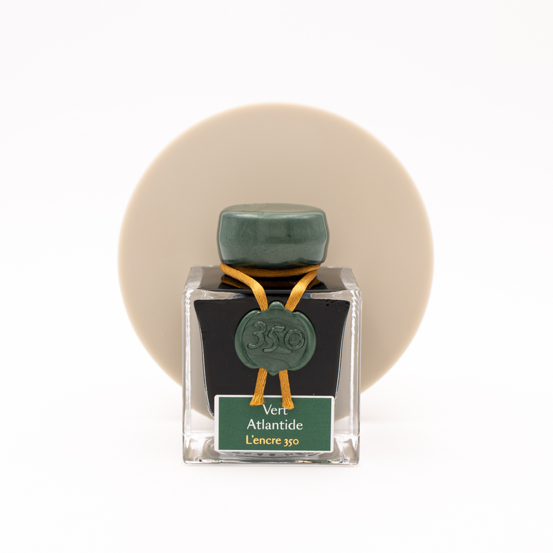 Jacques Herbin Vert Atlantide Ink Bottle 50 ml 350th Anniversary Limited Edition