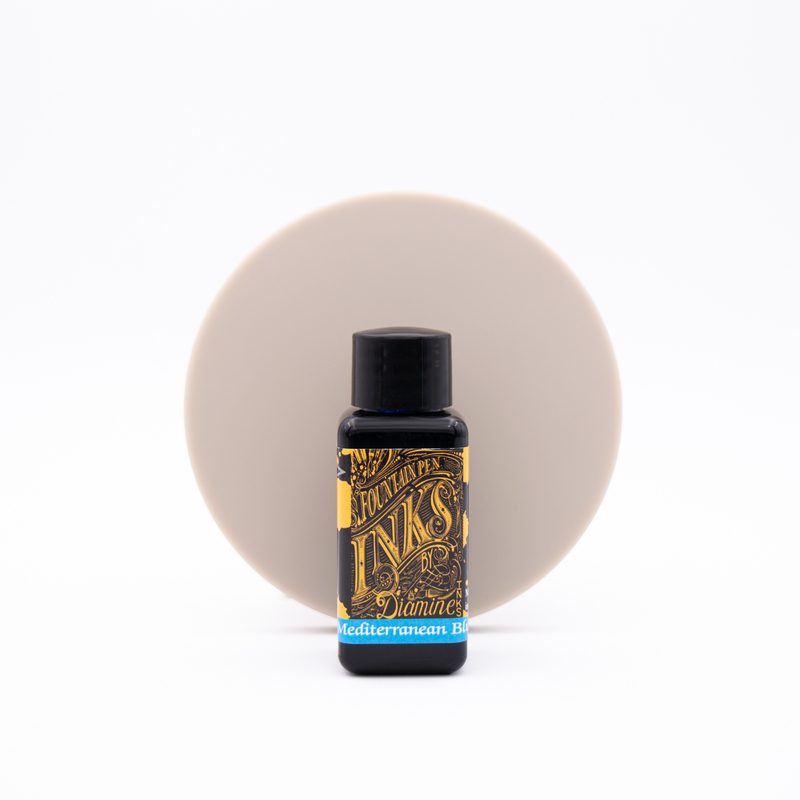 Diamine Mediterranean Blue Ink Bottle 30 ml