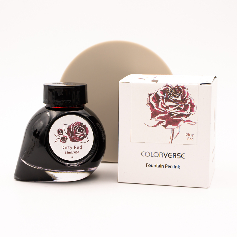 Colorverse Project Ink No. 004 Dirty Red Inchiostro 65 ml