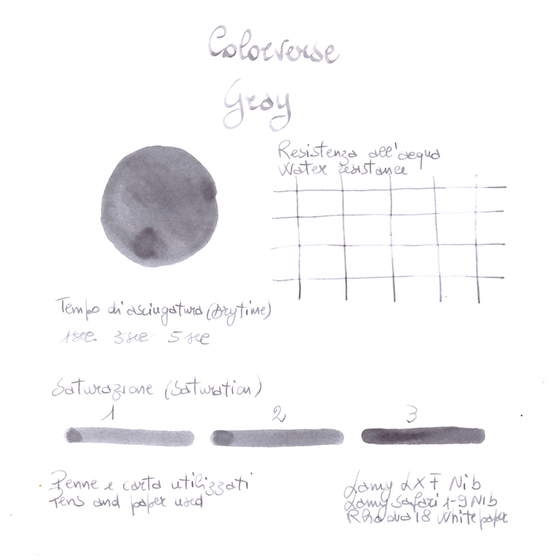 Colorverse Office Series Gray Inchiostro 30 ml