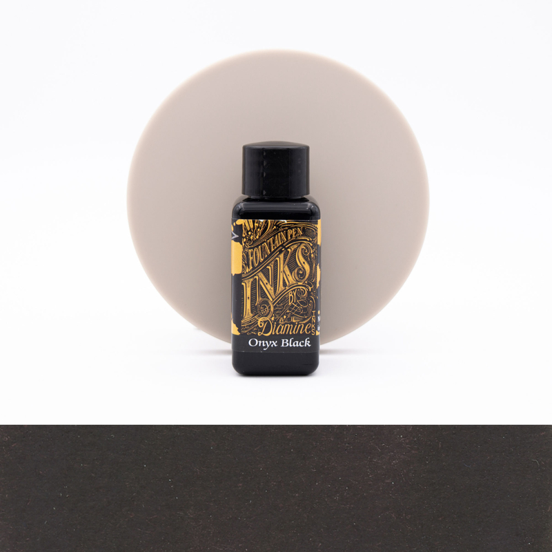 Diamine Onyx Black Ink Bottle 30 ml