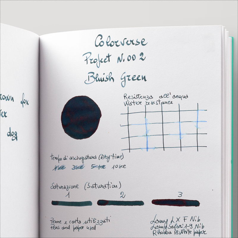 Colorverse Project Ink No. 002 Bluish Green Inchiostro 65 ml