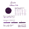 Scribo Notturno Viola Ink Bottle 90 ml