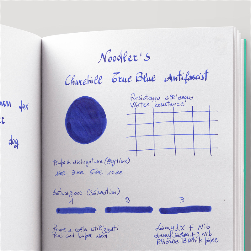 Noorler's Churchill True Blue Anti-Fascist Inchiostro 3 oz