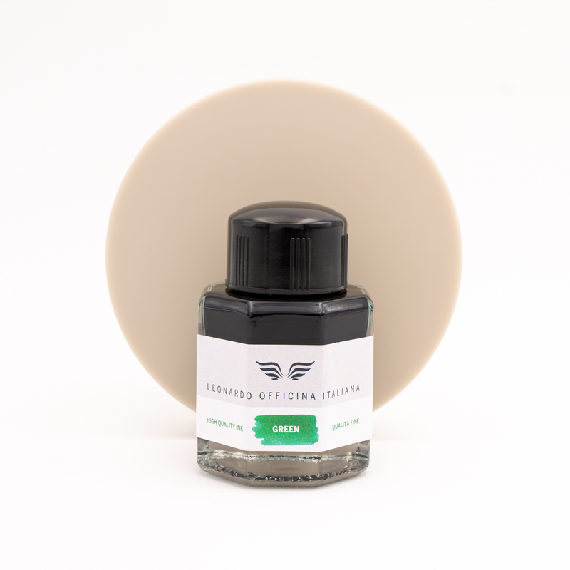 Leonardo Officina Italiana Forest Green Ink Bottle 40 ml
