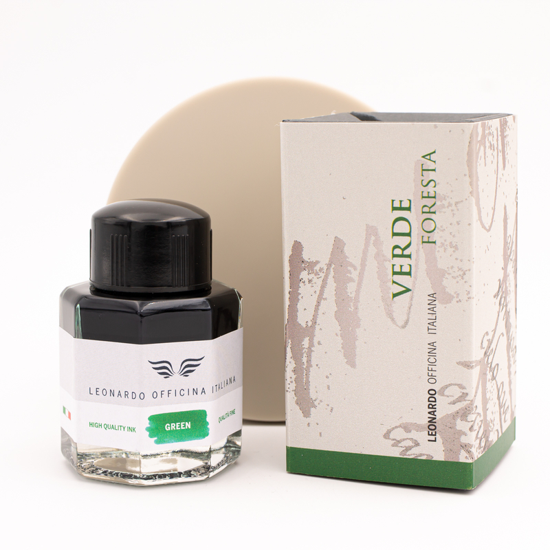 Leonardo Officina Italiana Forest Green Ink Bottle 40 ml