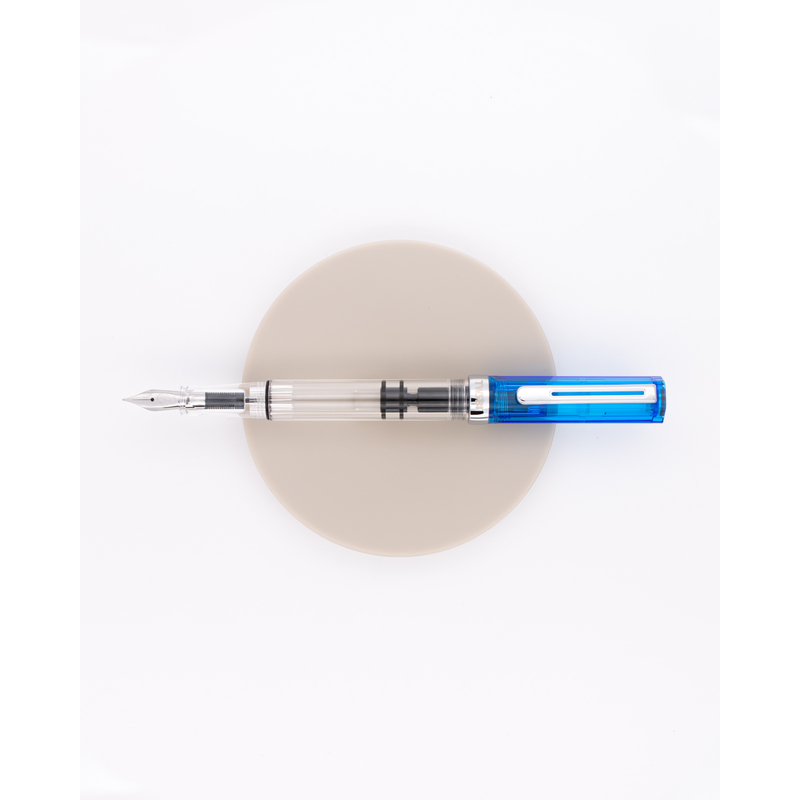 Twsbi Eco Fountain Pen Transparent Blue
