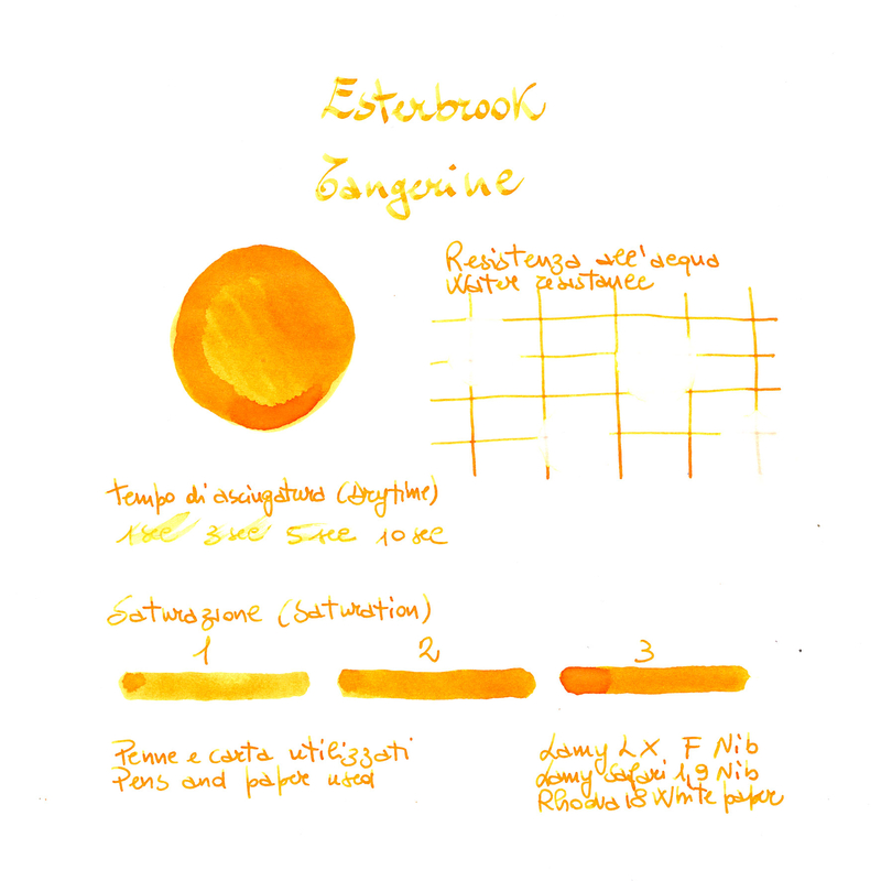 Esterbrook Tangerine Ink Bottle 50 ml