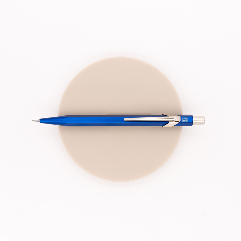 Caran d'Ache 844 Mechanical Pencil 0.7 mm Metal-X Blu