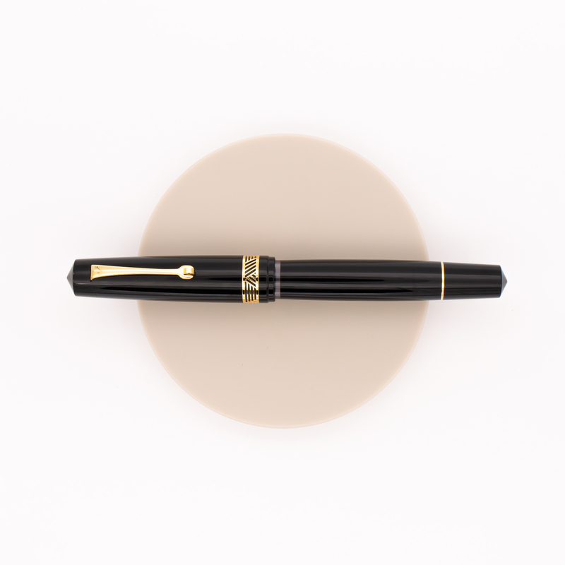 Leonardo Momento Magico Penna Stilografica Anima Nera Glossy & Oro