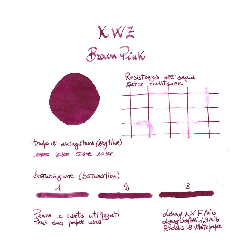 KWZ Brown Pink Inchiostro 60 ml