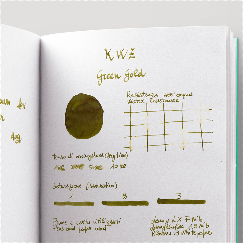 KWZ Green Gold Ink Bottle 60 ml