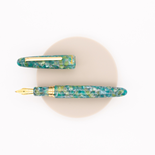 Esterbrook Estie Oversized Penna Stilografica Sea Glass & Oro