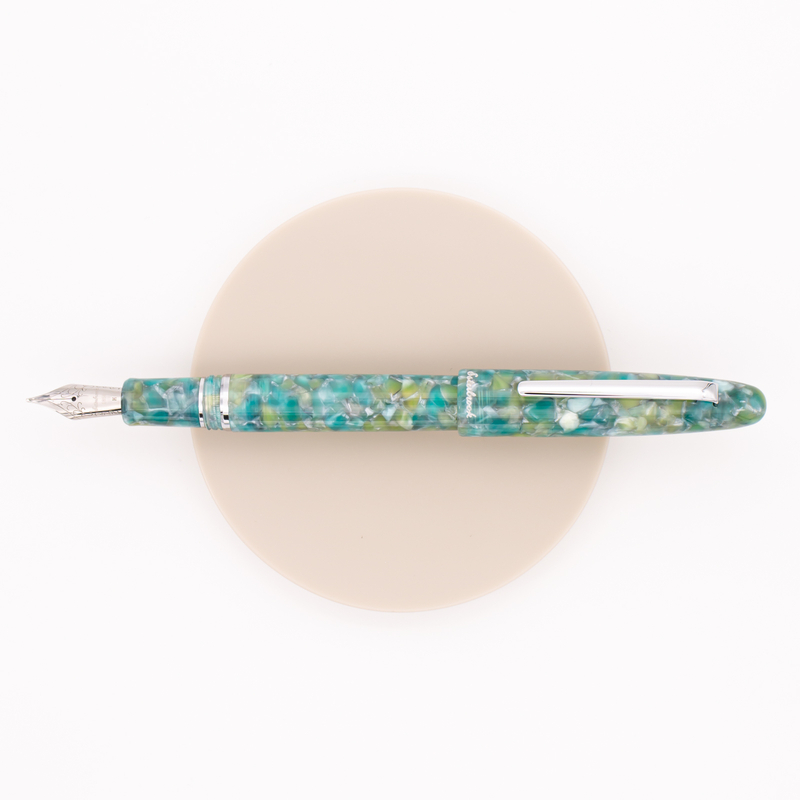 Esterbrook Estie Penna Stilografica Sea Glass & Rodio