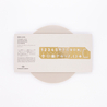 Traveler's Company Brass Segnalibro con Normografo Numerico in Ottone