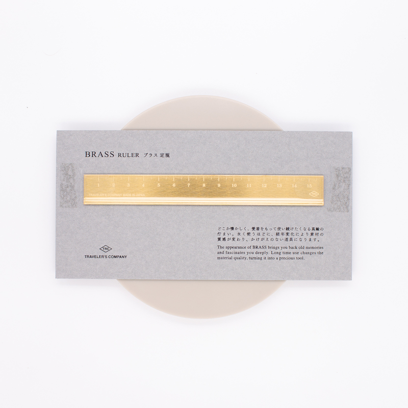 Traveler's Company Brass Righello in Ottone