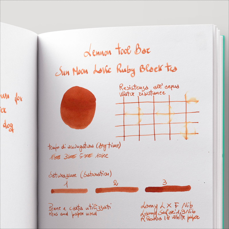 Lennon Tool Bar Sun Moon Lake Ruby Black Tea Inchiostro 30 ml