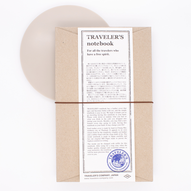 Traveler's Notebook Regular Size Brown