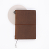 Traveler's Notebook Passport Size Marrone