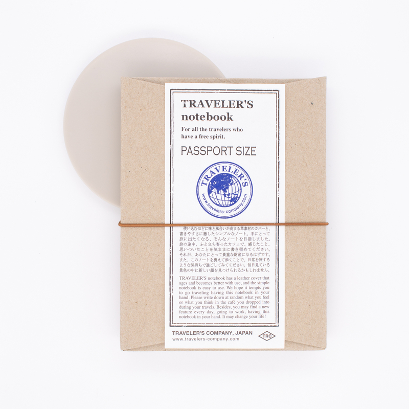 Traveler's Notebook Passport Size Camel