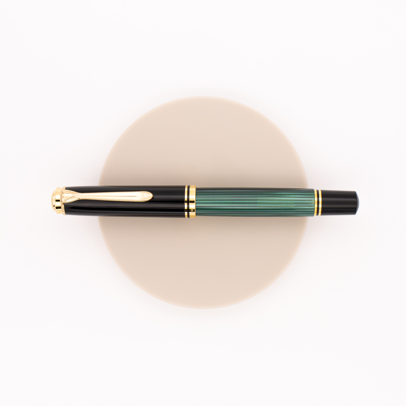 Pelikan Souveran M800 Penna Stilografica Verde & Nera