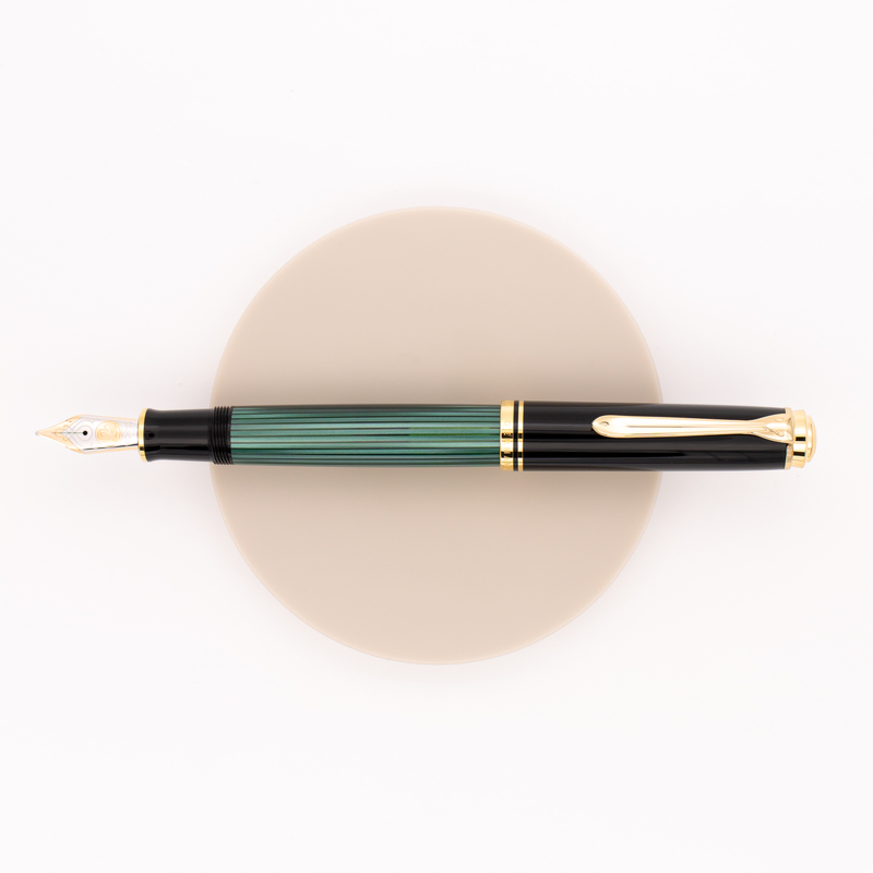 Pelikan Souveran M800 Penna Stilografica Verde & Nera