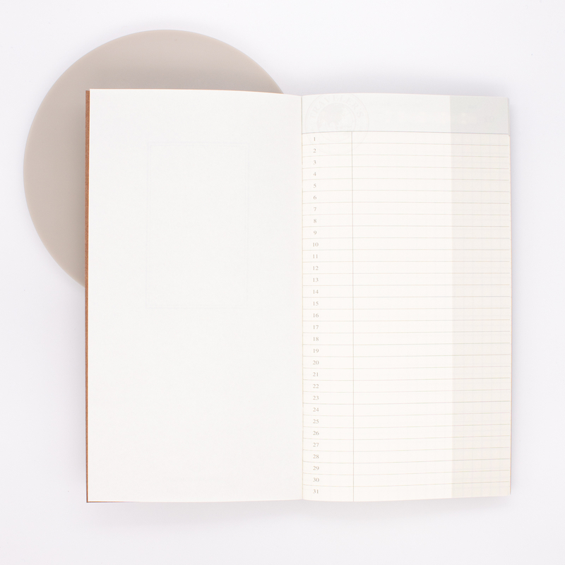 Traveler's Notebook Refill 005 Regular Size Agenda Giornaliera Libera